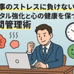 仕事のストレスに負けない！メンタル強化と心の健康を保つ時間管理術